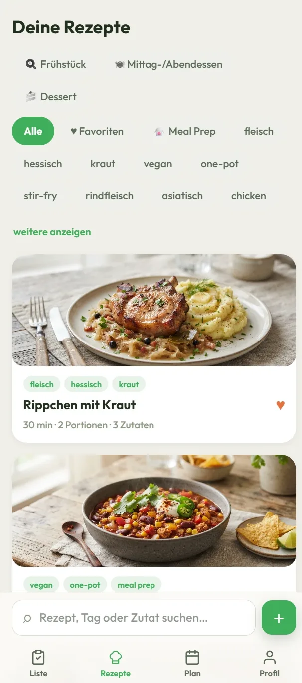 Deine Rezepte